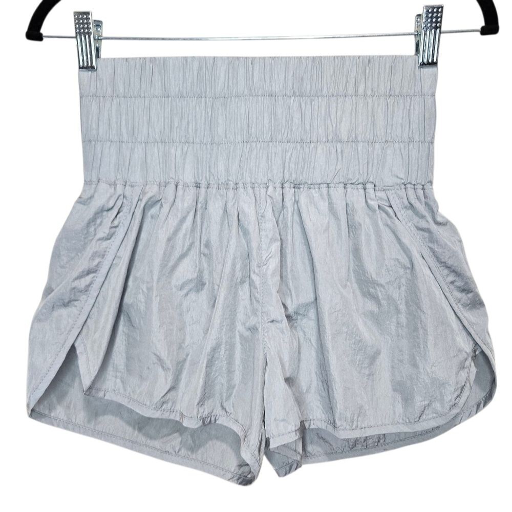Free People Movement The Way Home Shorts Silver